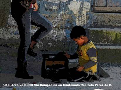 Centroamérica: Trabajo, trabajo y más trabajo para los niños y niñas